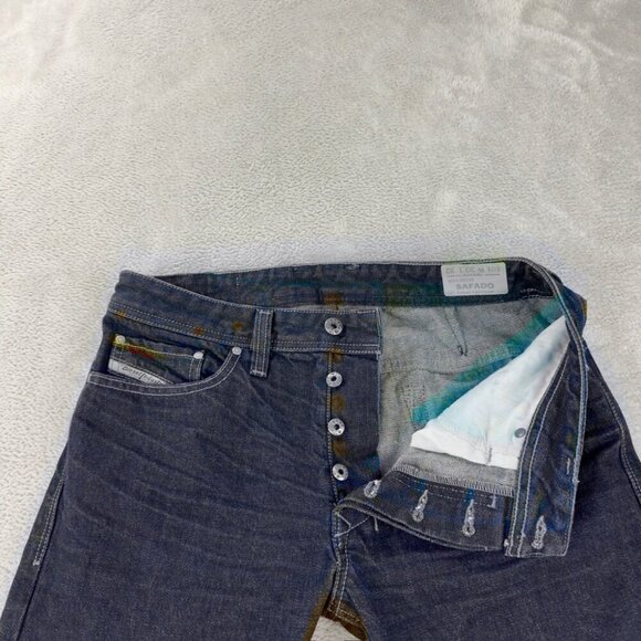 Diesel Safado Slim Straight Denim Jeans Men’s Size 30x32 Made in USA - Picture 2 of 12